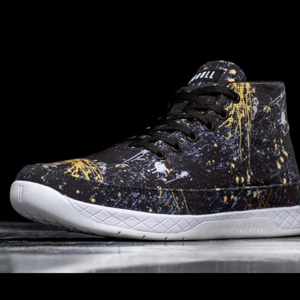 SPLATTER CANVAS MID TRAINER (WOMEN'S)